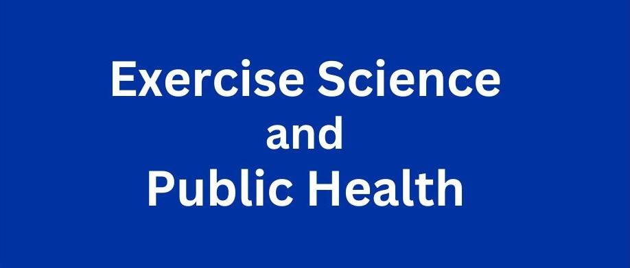 exercise science and public health combined degree link